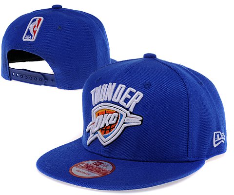 Oklahoma City Thunder NBA Snapback Hat SD2